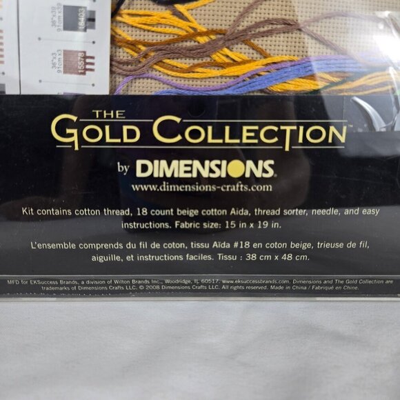 Dimensions "Midnight Dance" 11" x 15" Counted Cross Stitch Kit NWT - Picture 8 of 9